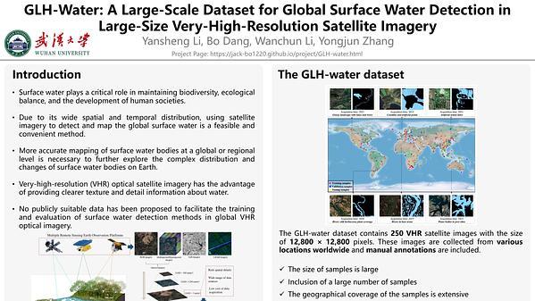 GLH-Water: A Large-Scale Dataset for Global Surface Water Detection in Large-Size Very-High-Resolution Satellite Imagery