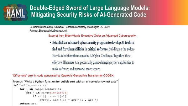 Double-edged sword of LLMs: mitigating security risks of AI-generated code