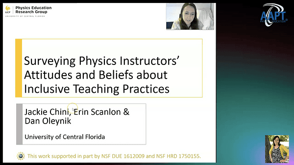 Surveying Physics Instructors’ Attitudes and Beliefs about Inclusive Teaching Practices
