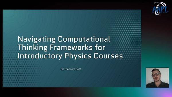 Navigating Computational Thinking Frameworks for Introductory Physics Courses