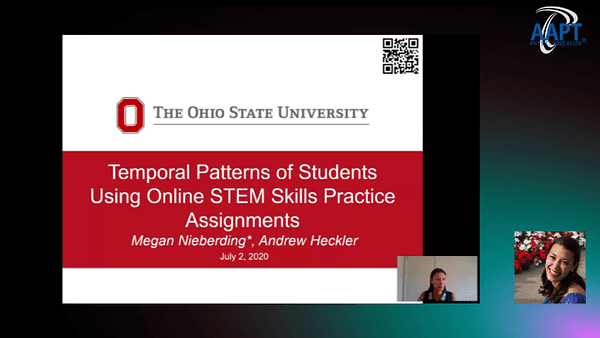 Temporal Patterns of Students Using Online STEM Skills Practice Assignments