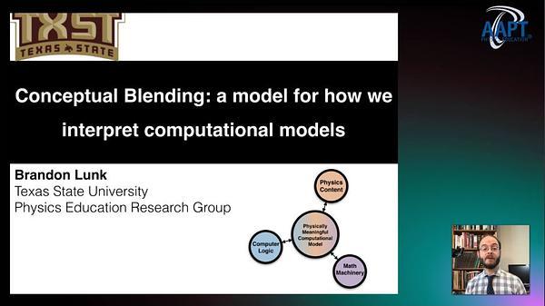 Conceptual Blending: A model for how we interpret computational models